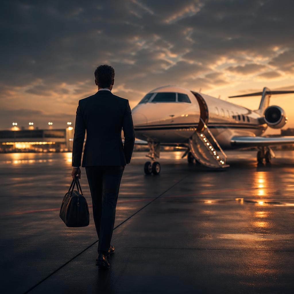 Vermittlung von Private Jets
